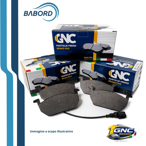 Kit pastiglie freno gnc - freno,