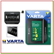 Caricabatterie per Pile Ricaricabili VARTA LCD UNIVERSAL  Caricatore Batterie