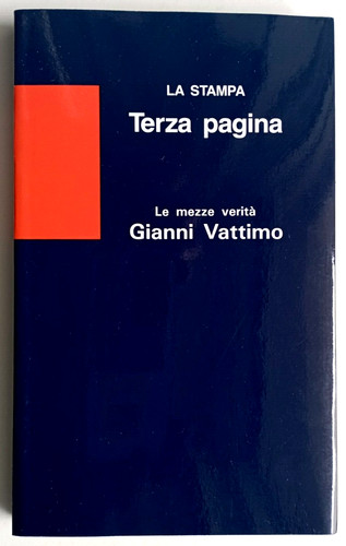 Gianni vattimo terza - vattimo,