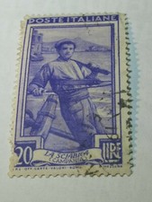 La Sciabica R Lire 20 Stamp