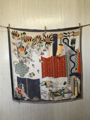 Grande foulard quadrato - grande,