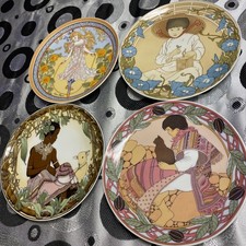 4 piatti da collezione UNICEF