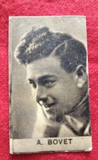 Alfredo Bovet Ciclismo 1934 Fratelli Barilla Figurina Anteguerra 