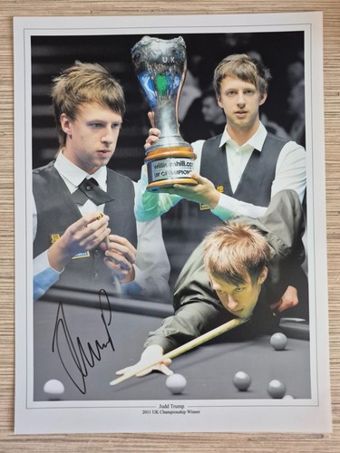 Biliardo judd trump firmato - biliardo,