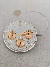 Bulgari Chronografo ellettromeccanico Frederic Piguet 1270 anni 90 tige vetro