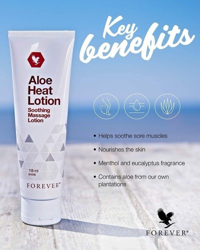 Forever aloe heat lotion - forever,