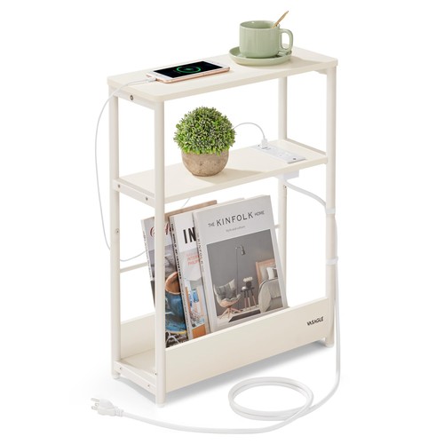 Tavolino laterale con stazione - con,