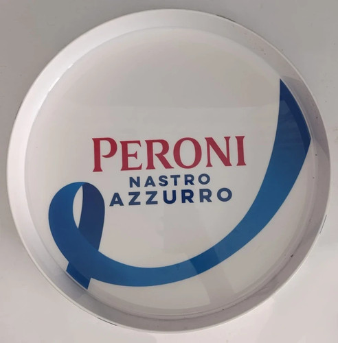 Vassoio peroni nastro azzurro - peroni,