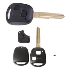 Chiave Cover Telecomando 2 Tasti COMPATIBILE CON Toyota Yaris Corolla Celica