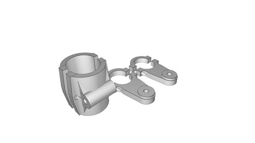 Supporto luce bicicletta - supporto,