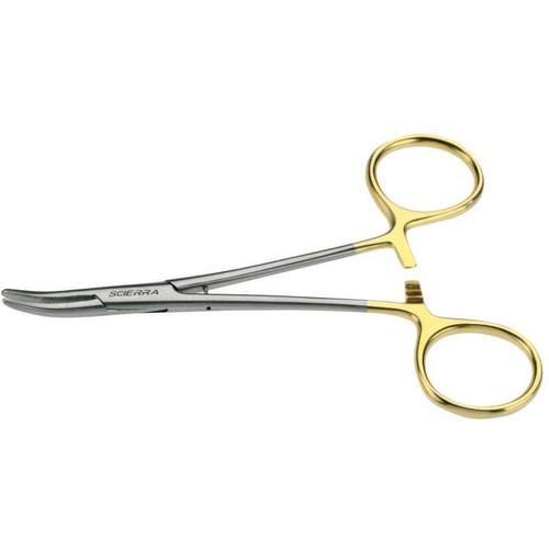 Pinza curva scierra - scierra, 5,5"