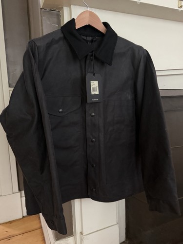 Filson tin cloth giacca cinder - filson,