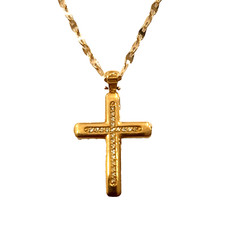 Collana uomo con croce