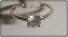 ANELLO TIPO SOLITARIO STRASS