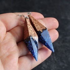 Orecchini Pendenti Resina