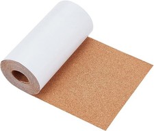 Rotolo Di Sughero Autoadesivo, 250X 15 Cm, Spessore 1 Mm, Con Forte Adesivo Appo