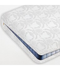 Coprimaterasso Matrimoniale Sanitario Con Cerniera Damascato Fodera Materasso