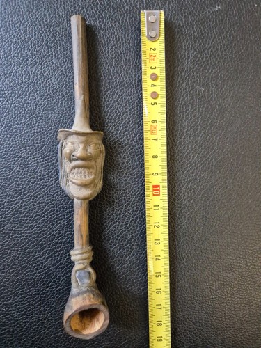 Antica pipa oppio legno - oppio,