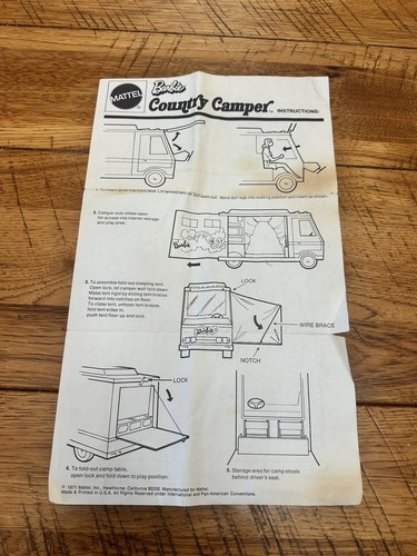 Barbie country camper - country,