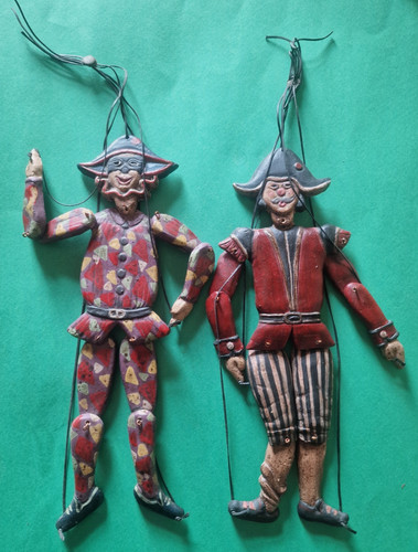 Coppia marionette - di,