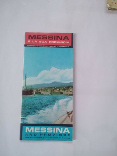 Depliant turistico messina - depliant,