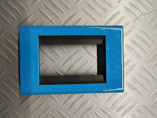 BTICINO LIVING 4713 PLACCA 3 MODULI BLU