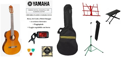 Chitarra classica yamaha c40 - chitarra,