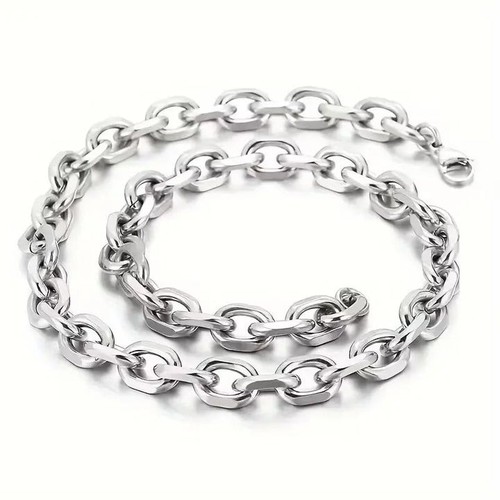 Collana catena spessa - , anchor