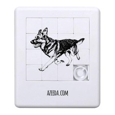 Puzzle scorrevole 'Pastore tedesco che cammina' (PZ00029188)