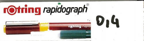 Rotring rapidograph mm - 0.4,