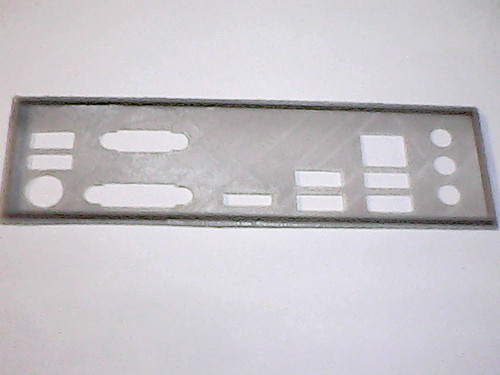 Shield plaque arriere en - plaque,