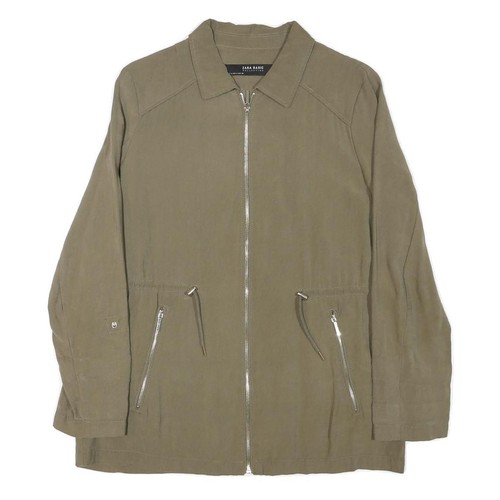 Zara basic giacca donna verde - zara,