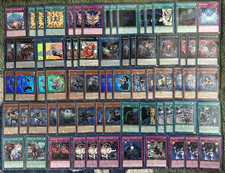 YuGiOh High Rarity Zombie Ghostrick XYZ 70 Card Sleeved TOURNAMENT Deck