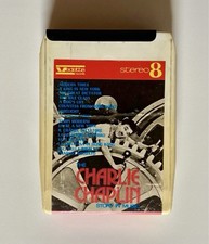 CARTRIDGE THE CHARLIE CHAPLIN STORY IN MUSIC STEREO 8 TRACK CASSETTA ITALY