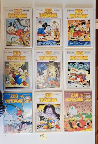 Zio paperone lotto di 9 - zio,