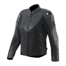 Giacca pelle moto - in,