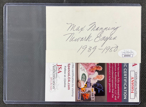 Carta firmata max - carta, manning