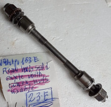 MOZZO POSTERIORE SPORT BICICLETTA ASSE SOLIDO CONI DADI ASSE MOZZO