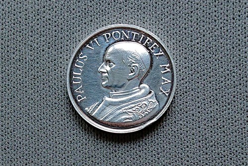 Medaglia vaticano papa paolo - vaticano,