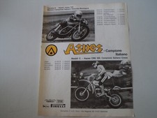 advertising Pubblicità 1976 MOTO ASPES JUMA 125/CRS 125 CROSS CORRADO MADDII