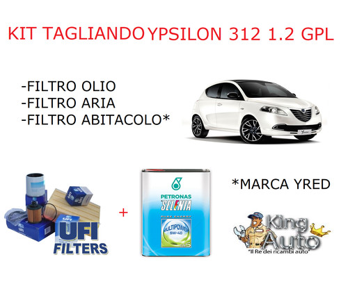 Kit tagliando filtri ufi - tagliando,
