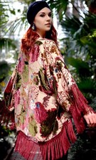 Giacca kimono ZARA velluto