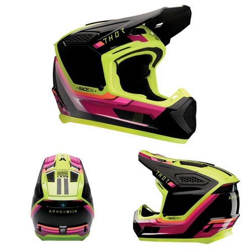 Casco cross thor fleet - da,