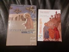 2 libri: FRANCESCO D'ASSISI -