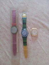 3 x Swatch anni '80-'90 rari vintage - parti