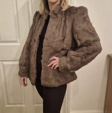 Cappotto pelliccia di coniglio