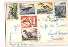 10626  REPUBBLICA SAN MARINO - DINOSAURI DINOSAURS STAMPS