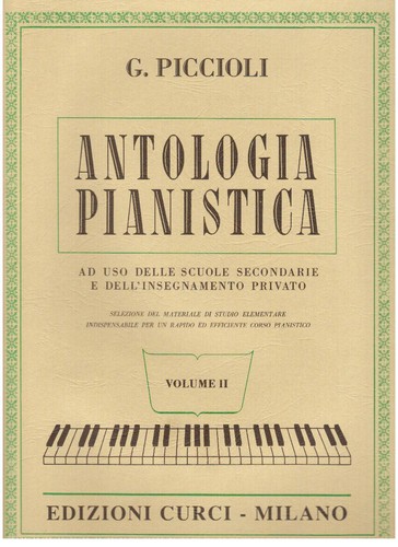 Piccioli antologia pianistica - piccioli:,