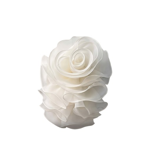 Fiore organza rosa - organza,