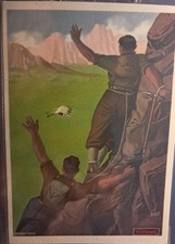 CARTOLINA PUBBLICITARIA BOCCASILE TENDE MORETTI MILANO     NV FG